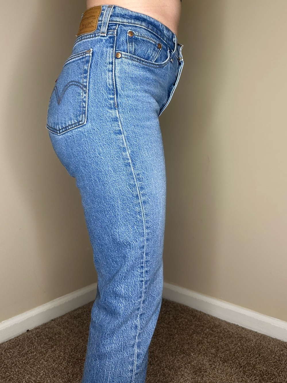 Levi's Light Blue Straight Leg Women’s Jeans